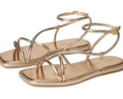 Loeffler Randall Noor Strappy Ankle Wrap Flat Sandals Women's