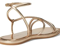 Loeffler Randall Noor Strappy Ankle Wrap Flat Sandals Women's