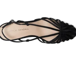 Loeffler Randall Priscilla Lattice Slingback Mid Heel Sandals Women's