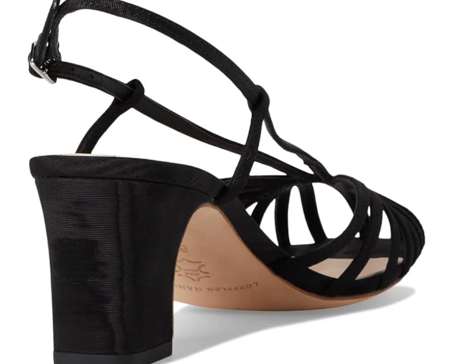 Loeffler Randall Priscilla Lattice Slingback Mid Heel Sandals Women's