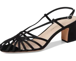 Loeffler Randall Priscilla Lattice Slingback Mid Heel Sandals Women's