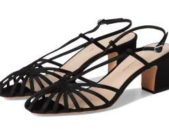 Loeffler Randall Priscilla Lattice Slingback Mid Heel Sandals Women's