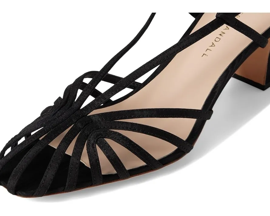 Loeffler Randall Priscilla Lattice Slingback Mid Heel Sandals Women's