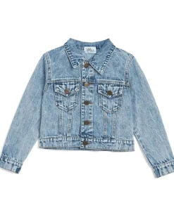 Lola and The Boys American Flag Denim Jacket (Little Kid/Big Kig)