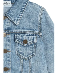 Lola and The Boys American Flag Denim Jacket (Little Kid/Big Kig)