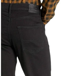 Lucky Brand 410 Athletic Fit Jeans in Black Rinse Men's