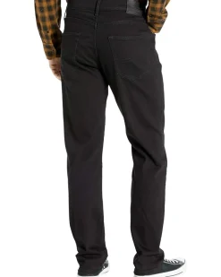 Lucky Brand 410 Athletic Fit Jeans in Black Rinse Men's
