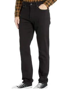 Lucky Brand 410 Athletic Fit Jeans in Black Rinse Men's