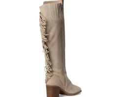 Lucky Brand Boswell Fringe Boots Women's