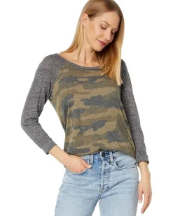 Lucky Brand Camo Tee Women's