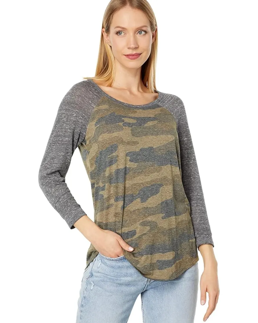 Lucky Brand Camo Tee Women's