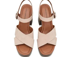 Lucky Brand Carsen Cross Strap Sandals Women's