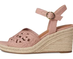Lucky Brand Coyna Floral Espadrille Wedge Sandals Women's