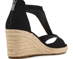 Lucky Brand Cyleste T-Strap Wedge Sandals Women's