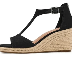 Lucky Brand Cyleste T-Strap Wedge Sandals Women's