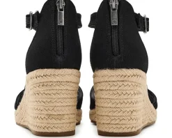 Lucky Brand Cyleste T-Strap Wedge Sandals Women's