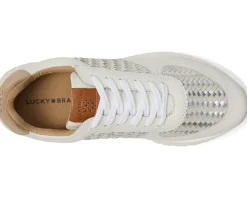 Lucky Brand Deva Woven Leather Sneaker Women's