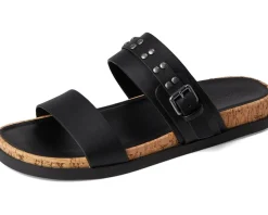 Lucky Brand Dineesa Studded Two Band Flat Sandals Women's