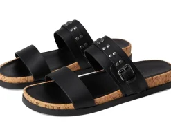 Lucky Brand Dineesa Studded Two Band Flat Sandals Women's