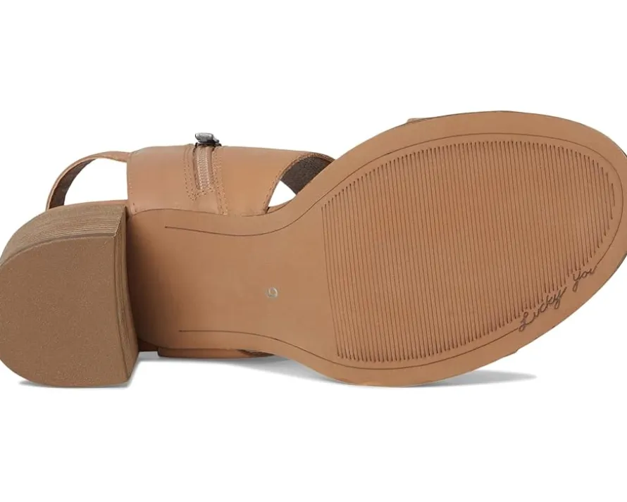 Lucky Brand Dinzin Double Band Heeled Sandals Women's