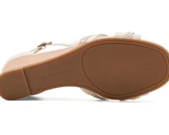 Lucky Brand Jaelah Braided Wedge Sandals Women's