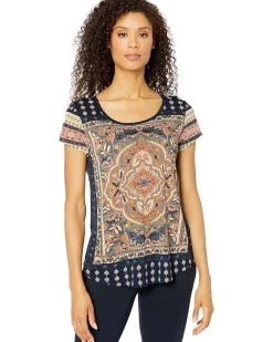 Lucky Brand Persian Carpet Tee Women's