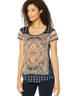 Lucky Brand Persian Carpet Tee Women's
