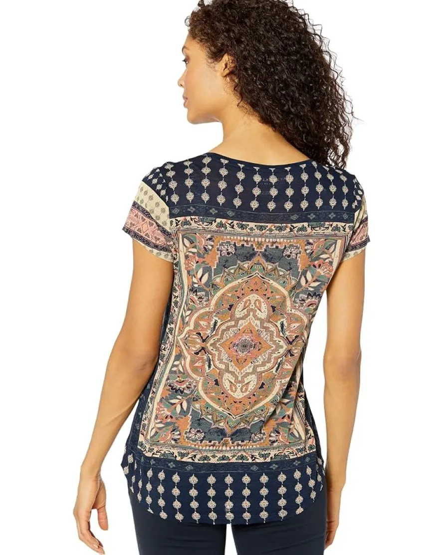 Lucky Brand Persian Carpet Tee Women's