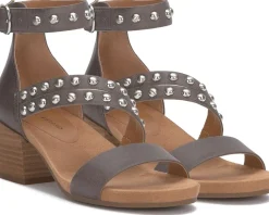 Lucky Brand Piah Studded Heeled Sandal Women's
