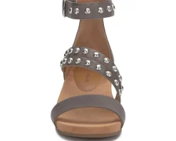 Lucky Brand Piah Studded Heeled Sandal Women's