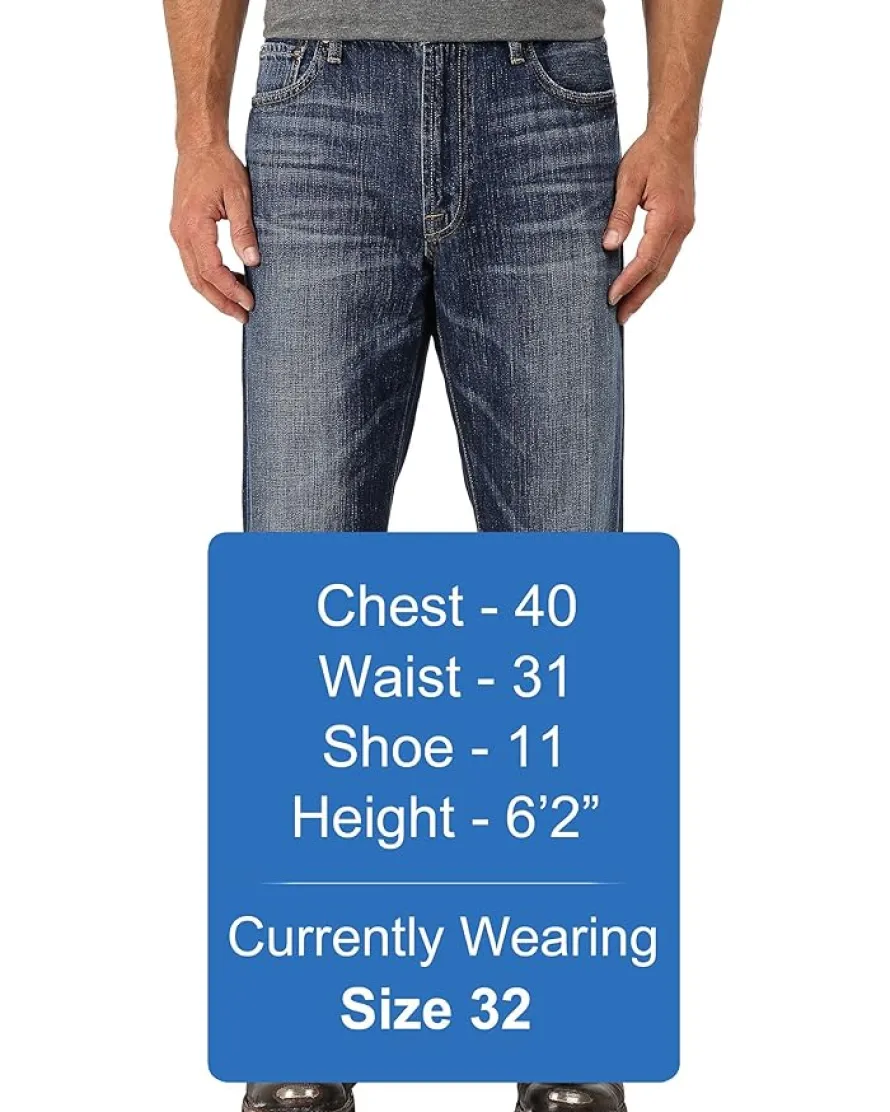 Lucky Brand 181 Relaxed Straight in Lakewood Men's