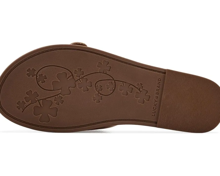 Lucky Brand Suszie Buckle Flat Sandals Women's