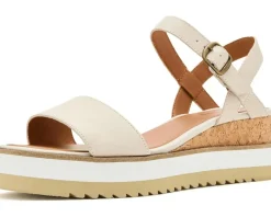 Lucky Brand Temay Platform Wedge Sandals Women's