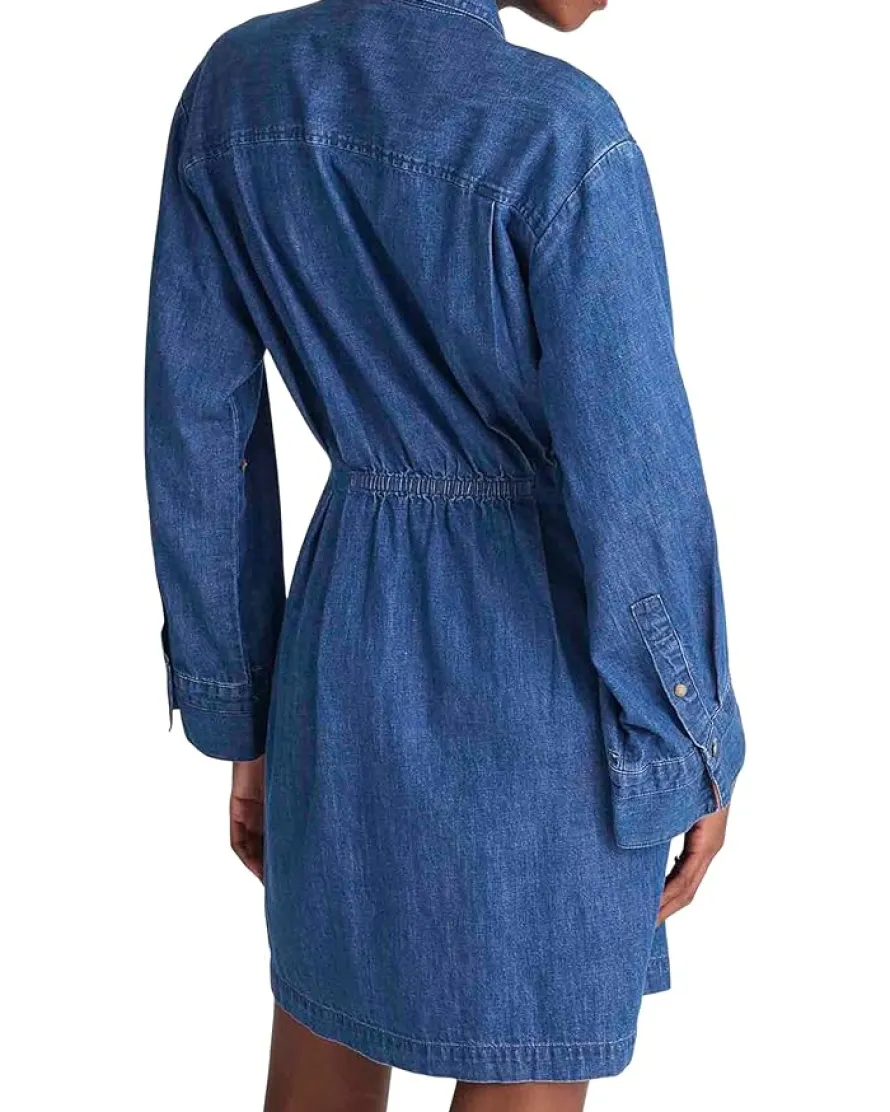 Madewell Chrisandra Denim Dress Women's