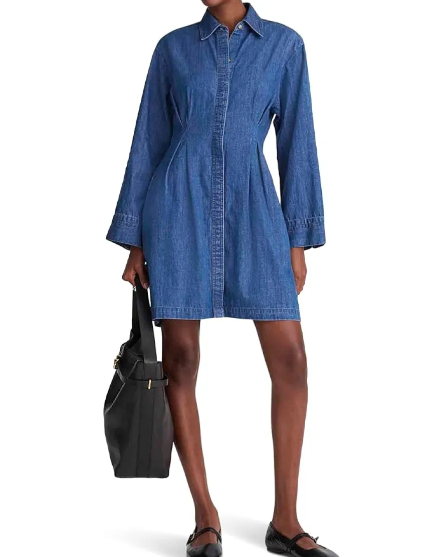 Madewell Chrisandra Denim Dress Women's