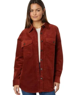 Madewell Corduroy Twill Oversized Shirt-Jacket Women's