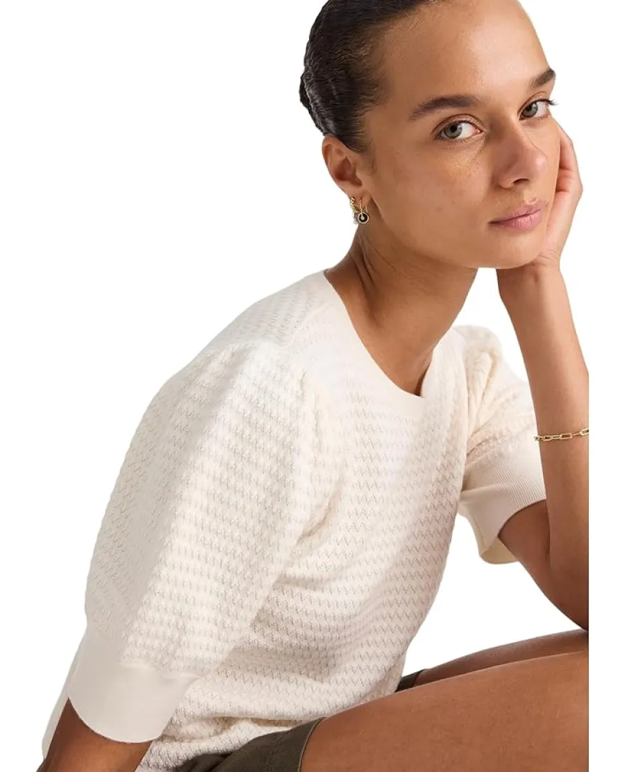 Madewell Merino Silk Diana Fem Tee Women's