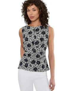 Madewell New Boatneck Side Cinch Shell - Estero L Women's