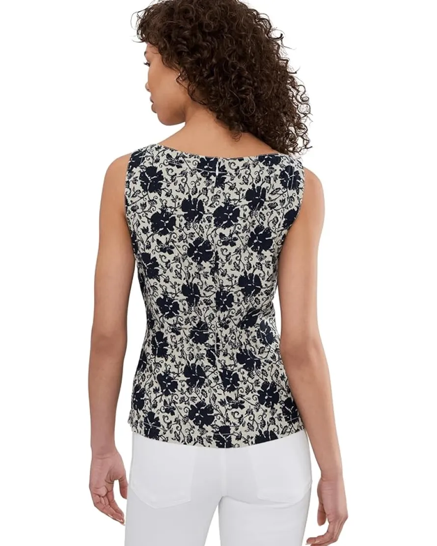 Madewell New Boatneck Side Cinch Shell - Estero L Women's