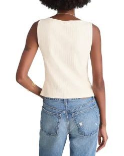 Madewell Ribbed Crewneck Shell Top Women's