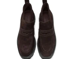 Madewell Rory Lug Loafer Bootie - Suede Women's