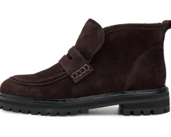 Madewell Rory Lug Loafer Bootie - Suede Women's