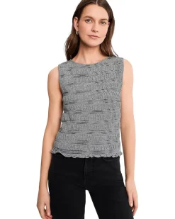 Madewell Sachi Smocked Tank Stripe Women's