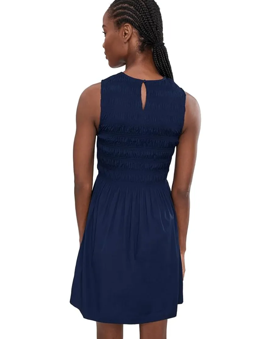 Madewell Selena Smocked Mini - Midweight Poplin Women's