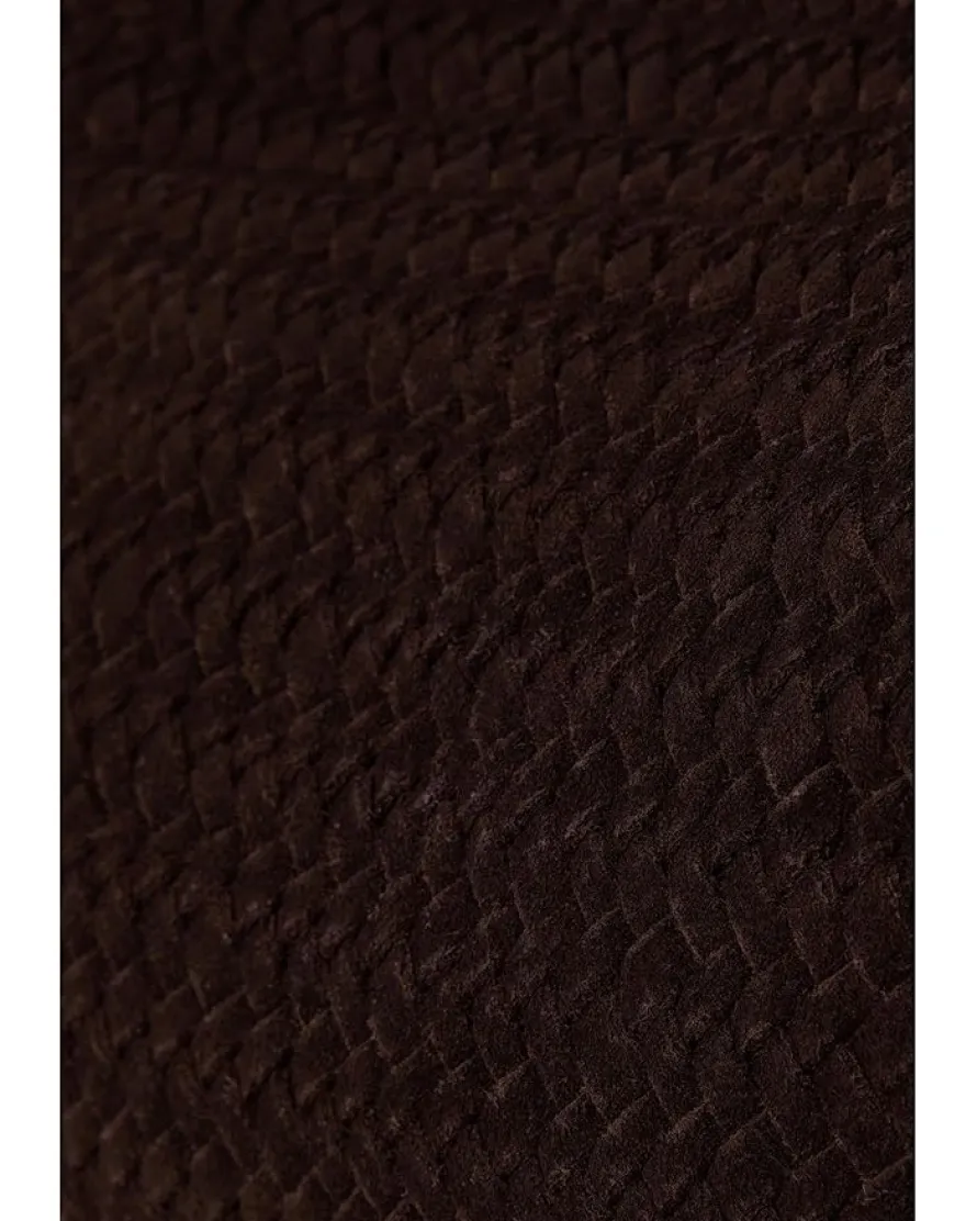 Madewell Slouchy Shoulder Bag Suede Woven