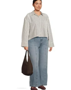 Madewell Slouchy Shoulder Bag Suede Woven