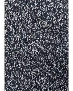 Madewell Smocked V-Neck Midi Dress Women's