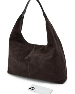 Madewell Suede LG Slouchy Shoulder Tote
