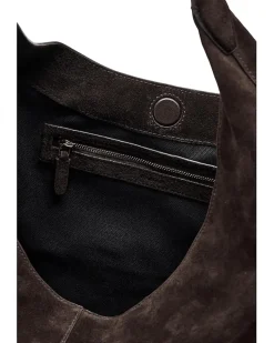 Madewell Suede LG Slouchy Shoulder Tote