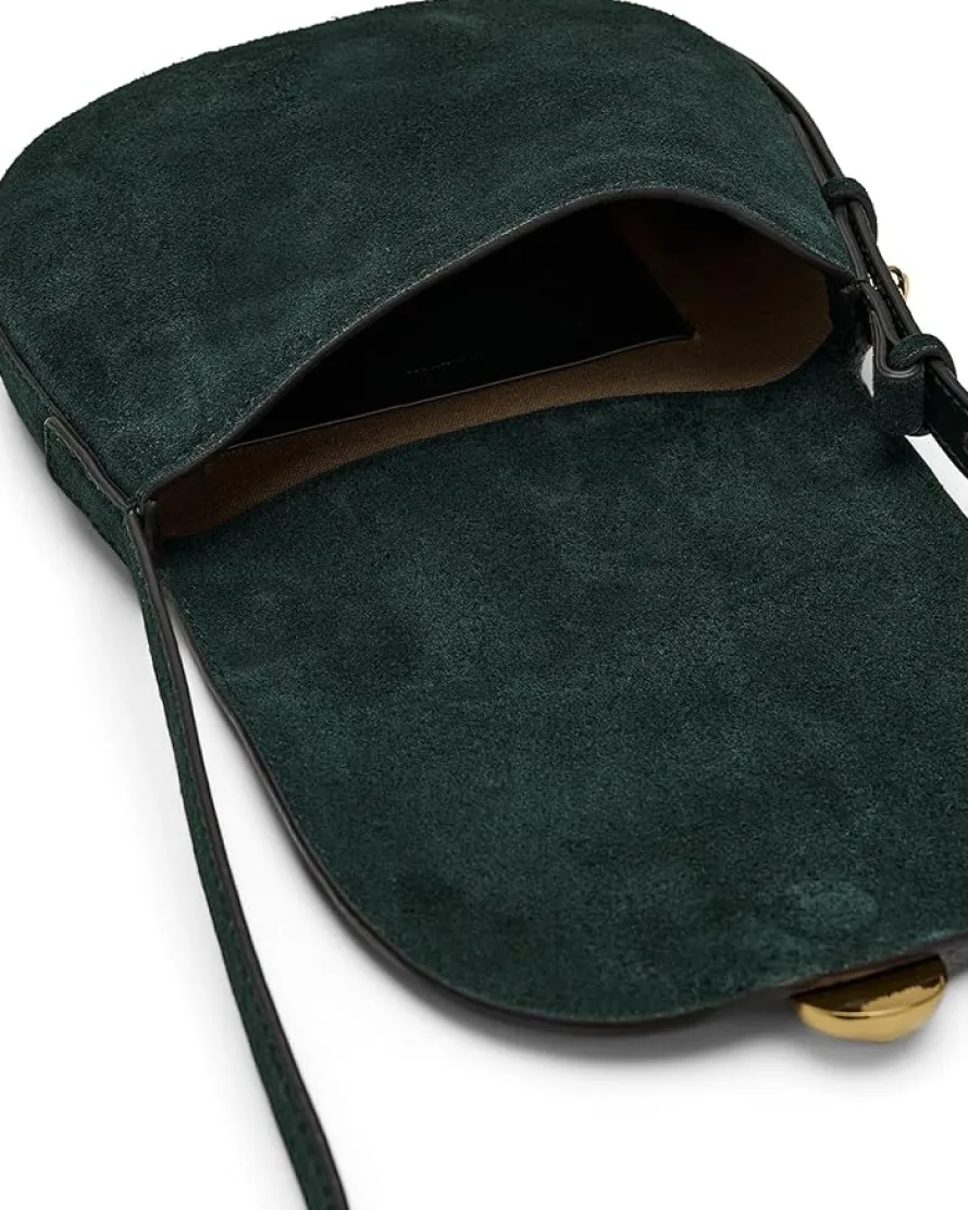 Madewell Suede Sm Dakota Saddle Crossbody